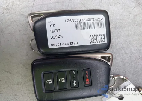 2020 Lexus Rx 350 from USA, damaged, VIN 2T2HZMDA2LC218921